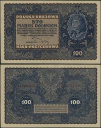 100 marek polskich 23.08.1919, seria IJ-R, numer