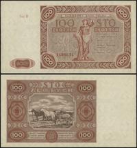 100 złotych 15.07.1947, seria H, numeracja 14066