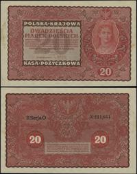 20 marek polskich 23.08.1919, seria II-O, numera