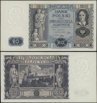 20 złotych 11.11.1936, seria CS, numeracja 17817