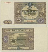 50 złotych 15.05.1946, seria H, numeracja 898726