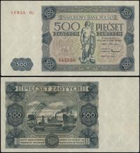 500 złotych 15.07.1947, seria H2, numeracja 3439