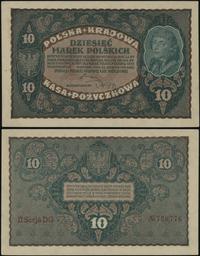 10 marek polskich 23.08.1919, seria II-DG, numer