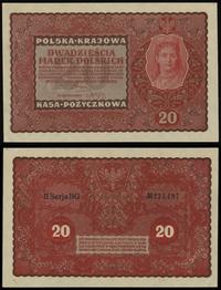 20 marek polskich 23.08.1919, seria II-BG, numer