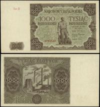 1.000 złotych 15.07.1947, seria B, numeracja 576