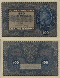 100 marek polskich 23.08.1919, seria IJ-P, numer