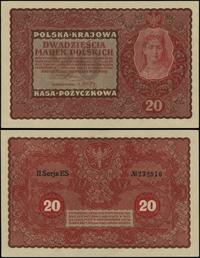 20 marek polskich 23.08.1919, seria II-ES, numer