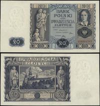 20 złotych 11.11.1936, seria BR, numeracja 80842