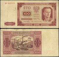 100 złotych 1.07.1948, seria DN, numeracja 30231