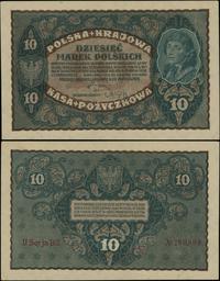 10 marek polskich 23.08.1919, seria II-BZ, numer