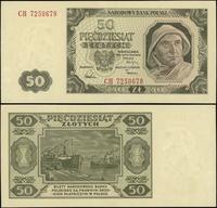 50 złotych 1.07.1948, seria CH, numeracja 725067