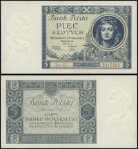 5 złotych 2.01.1930, seria DC, numeracja 2217965