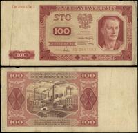 100 złotych 1.07.1948, seria CD, numeracja 26035