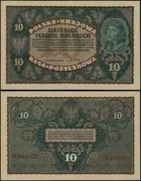 10 marek polskich 23.08.1919, seria II-CU, numer