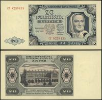 20 złotych 1.07.1948, seria CZ, numeracja 823843
