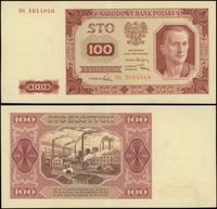 100 złotych 1.07.1948, seria DG, numeracja 16140