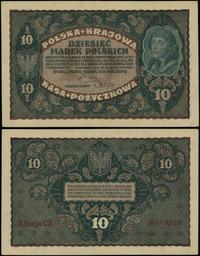 10 marek polskich 23.08.1919, seria II-CZ, numer