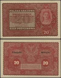 20 marek polskich 23.08.1919, seria II-BO, numer