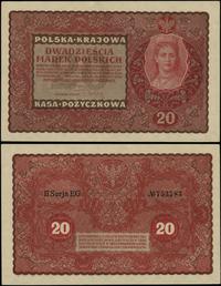 20 marek polskich 23.08.1919, seria II-EG, numer