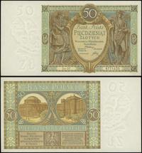 50 złotych 1.09.1929, seria DF, numeracja 677142