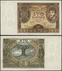 100 złotych 9.11.1934, seria BY, numeracja 07505