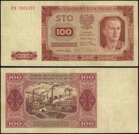 100 złotych 1.07.1948, seria EN, numeracja 78244