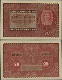 20 marek polskich 23.08.1919, seria II-CL, numer