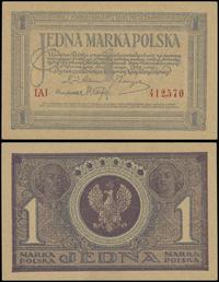 1 marka polska 17.05.1919, seria IAJ, numeracja 