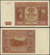 100 złotych 15.05.1946, seria F, numeracja 25594