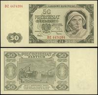 50 złotych 1.07.1948, seria DZ, numeracja 447420