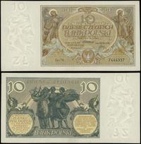 10 złotych 20.07.1929, seria FK, numeracja 74443