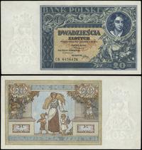 20 złotych 20.06.1931, seria CB, numeracja 64564
