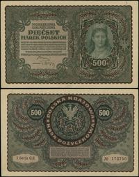 500 marek polskich 23.08.1919, seria I-CZ, numer