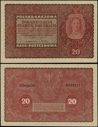 20 marek polskich 23.08.1919, seria II-DC, numer