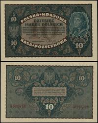 10 marek polskich 23.08.1919, seria II-CF, numer