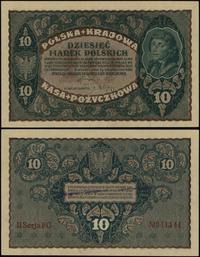 10 marek polskich 23.08.1919, seria II-FG, numer