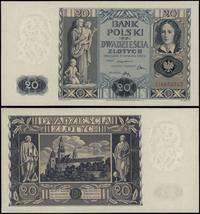 20 złotych 11.11.1936, seria CI, numeracja 66502