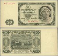 50 złotych 1.07.1948, seria BN, numeracja 476126