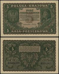 5 marek polskich 23.08.1919, seria II-DN, numera