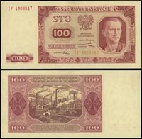 100 złotych 1.07.1948, seria IF, numeracja 49086