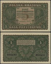 5 marek polskich 23.08.1919, seria II-BO, numera