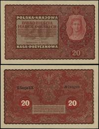 20 marek polskich 23.08.1919, seria II-EX, numer