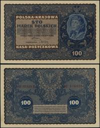 100 marek polskich 23.08.1919, seria IH-E, numer