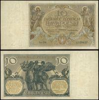 10 złotych 20.07.1929, seria DM, numeracja 43296
