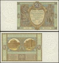 50 złotych 1.09.1929, seria DD, numeracja 498404