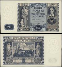 20 złotych 11.11.1936, seria AW, numeracja 16767