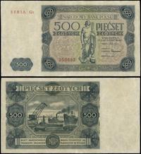 500 złotych 15.07.1947, seria G2, numeracja 3506