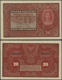 20 marek polskich 23.08.1919, seria II-BV, numer