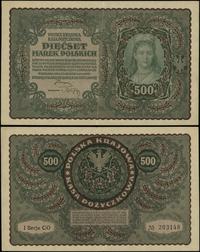 500 marek polskich 23.08.1919, seria I-CO, numer