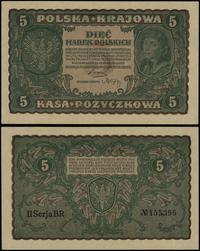 5 marek polskich 23.08.1919, seria II-BR, numera